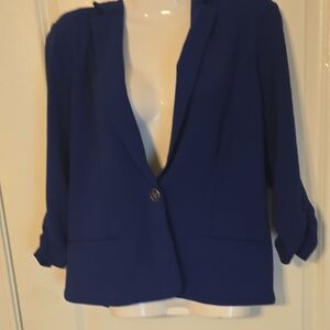 NYCC cobalt blue womens Blazer medium